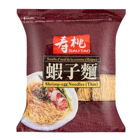 寿桃牌 粗虾子面 454g